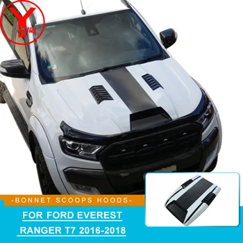 YCSUNZ ABS masina de styling auto hood scoop autocolant Capota Cupe Hote accesorii Pentru Ford Everest Ranger autocolant T7 2016 2017 2018