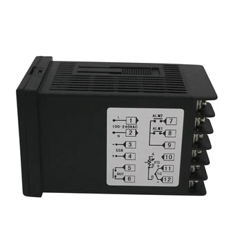 Cel mai bun pid digital controler de temperatura Max regla temperatura 1372 grade Celsius+radiator+2M K Termocuplu+Max 40A RSS noi