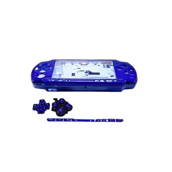 Galben Alb Albastru Cristal Transparentă pentru PSP 2000 PSP2000 Locuințe Shell Caz Acoperire Joc Consola Înlocuire