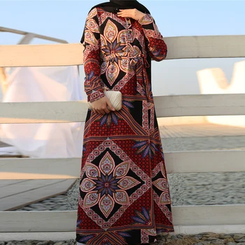 Abaya Rochie Musulman Turcia Islamică Îmbrăcăminte Hijab Rochii Caftan Caftan Marocan Ramadan Tesettur Elbise Oman Halat Vestidos