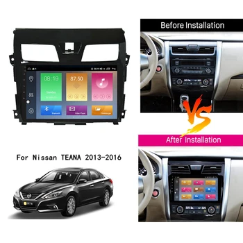 Android 10 QuadCore Auto GPS Navi Player Multimedia Pentru Nissan Teana Altima 2013-2016 Harta Europei de Radio Wifi Bluetooth Carplay
