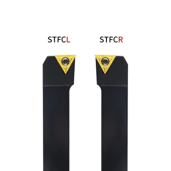 1BUC STFCR/L STFCR1010H09 STFCR1212H11 STFCR1616H16 strung de cotitură externe instrument TCMT09/11/16 Insertii Carbură CNC suport instrument
