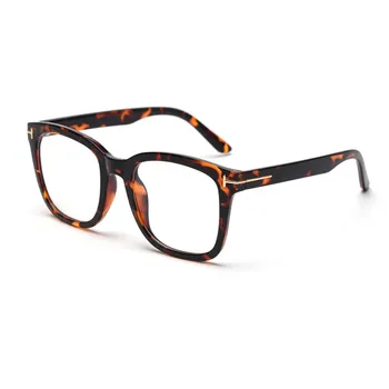 Cubojue epocă rame ochelari de vedere barbati coreea de ochelari supradimensionate de sex masculin transparente mare pătrat negru ochelari baza de prescriptie medicala pentru