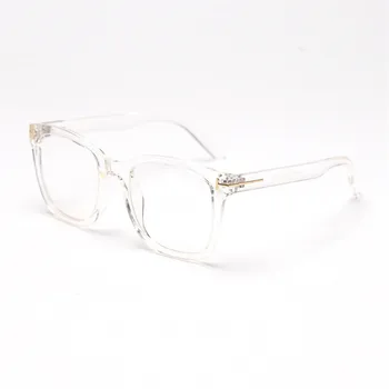 Cubojue epocă rame ochelari de vedere barbati coreea de ochelari supradimensionate de sex masculin transparente mare pătrat negru ochelari baza de prescriptie medicala pentru