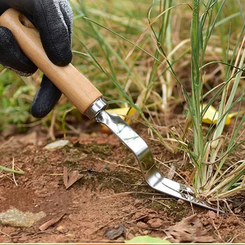 Oțel Plivitul manual Furculita Transplantul de Sapat Unelte Manuale eliminarea radacina Pentru Homegrown Grădină Plantare și Plivitul Instrumente