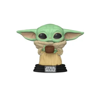 Funko Pop Star Wars Yoda Copil LA COPIL #368 Copilului cu Cana 378# de Vinil Figura Păpuși Bobble-Head Mașină de Jucărie decor cadou Jucarii