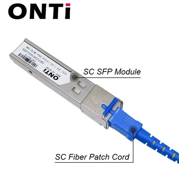 ONTi 5 pereche BIDI 1.25 Gb SC 5KM/20KM de Modulul SFP Gigabit Optice Single Mode de Emisie-recepție Compatibile cu Cisco Switch Ethernet