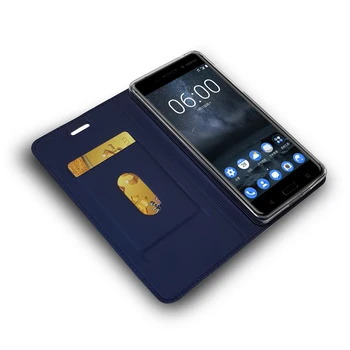 Pentru Nokia 2 3 5 6 7 8 2018 Cazuri de Lux din Piele Caz de Telefon pentru Nokia 7.2 6.2 3.2 5.3 2.2 6.1 3.4 Portofel Book Cover Funda Coque