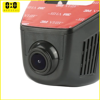 Camera ascunsa Dvr Auto cu Wifi Recorder Video Dual Lens Cutie Neagră Dash Cam Full HD 1080P Dashcam Camera