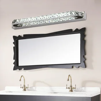 40cm/56cm lux cristal de lumină oglindă 110V / 220V 10W/led 14W baie machiaj lampa de noi corpuri de iluminat stil