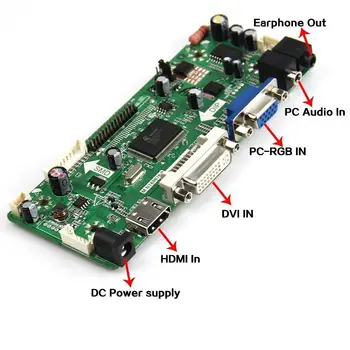 Pentru B141EW04 V3/V4/V5 placa de sistem driver panou HDMI DVI LCD DIY, VGA LVDS LED kit de 1280*800 14.1