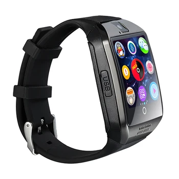 Ceas Barbati Q18s Bluetooth Ceas Inteligent Suport 2G GSM SIM Card Audio Camera Tracker de Fitness Smartwatch cu Android și iOS Telefoane Mobile