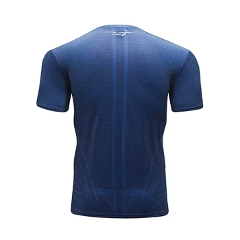 Noul Design Bărbați De Funcționare Și De Fitness Tricou Digital Sublimare Tipărite Supradimensionate Cămașă Sport