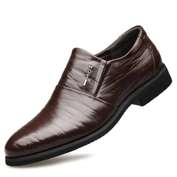 Pantofi din piele Oameni de Afaceri Oxford Respirabil Cauciuc Formale Pantofi Rochie de Birou de sex Masculin Nunta Apartamente Încălțăminte zapatillas hombre