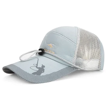 Sporturi de vara in aer liber bărbați șapcă de baseball pescuit capac pălărie de soare net pălărie pălărie de soare moda en-gros de baseball capac