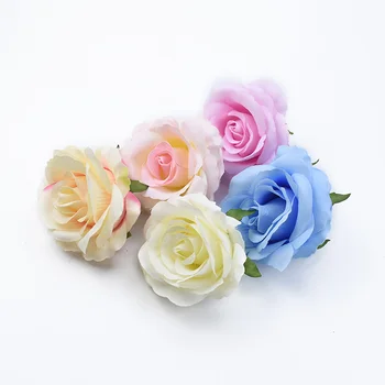 50/100 Buc Trandafiri nunta, accesorii de mireasa clearance decoratiuni de craciun pentru casa partid Încheietura mâinii flori artificiale flori