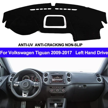 TAIJS de Bord Auto Capac Pentru Volkswagen VW Tiguan 2009 - 2016 2017 Dash Mat Dash Pad DashMat Covor ANti-UV, anti-Alunecare