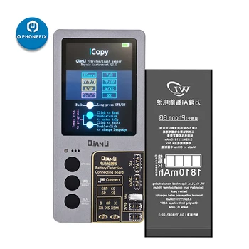 QIANLI ICopy Plus Ecran LCD de Culoare Originala a Bateriei de Reparații Programator pentru IPhone 11 Pro Max XR Atinge EPROM Vibrator de Reparare