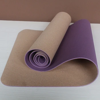 Cauciuc plută yoga mat 3mm/4mm*61mm Anti-alunecare TPE Fitness Pilates Mat exercitarea mat Non-alunecare Pad Yoga Impermeabil Sală de Sport Mat
