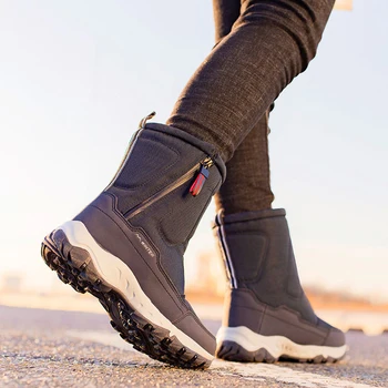 Femei cizme 2020 pantofi de iarna de pluș cald femei cizme de zapada impermeabile non-alunecare de cizme de iarna pentru femei zip windproof cizme marimea 36-41