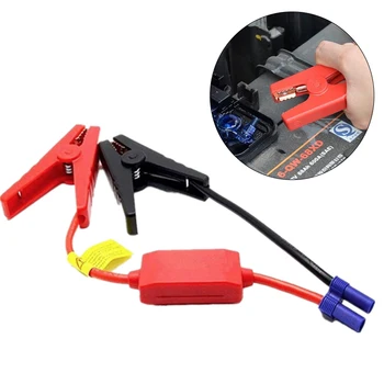 Roșu Negru Baterie Clip Conector de Urgență Cablu Clemă de Rapel de Clipuri pentru Universal 12V Auto Starter Accesorii