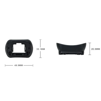 Silicon moale Accesorii aparat de Fotografiat Vizorul Ocular Vizor Protector Pentru Sony A7 A7 A7 II III Înlocuire Accesorii