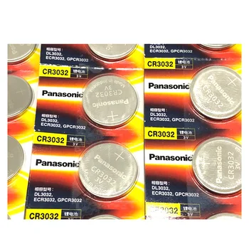2 buc/lot Panasonic CR3032 CR 3032 DL3032 ECR3032 3V Litiu Cheie de Masina de Control de la Distanță Electrice Alarma de Celule Buton Monedă Baterie