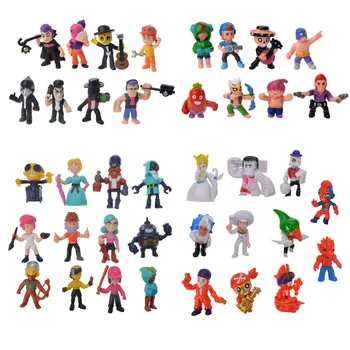 18pcs/multe lupte interstelare jocuri erou de desene animate de caractere modelul Spike Shirley Leon Primo Mortis papusa copii cadouri