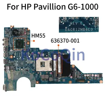 KoCoQin laptop Placa de baza Pentru HP Pavilion G6-1000 Placa de baza 636370-001 636370-501 DA0R12MB6E0 HM55