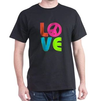 Royal Leu Dark T-Shirt Neon Dragoste cu Pace Simbol Semn