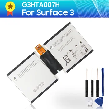 Autentic Înlocuirea Bateriei G3HTA007H pentru Microsoft Surface 3 1645 Surface3 G3HTA003H G3HTA004H +instrumente de Calitate Produs 7270mAh