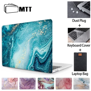 MTT Marmură Caz Pentru Macbook Air Pro 11 12 13 15 16 inch 2020 Laptop Maneca Acoperire pentru mac book Pro 13 Cu Touch ID coque a2289