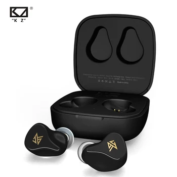 Noi KZ Z1 TWS Bluetooth 5.0 Căști Adevărat Wireless Căști 1DD Dinamic Pavilioane Touch Control a Zgomotului Sport Cască
