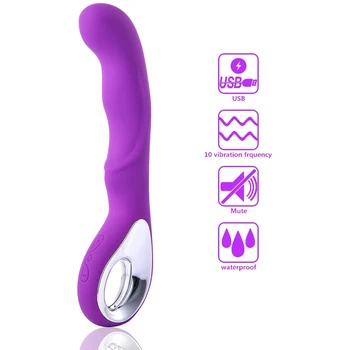 Penis artificial Clitoris Vagin Stimulator Modernizate Motor Puternic rezistent la apa Cu 10 Modele de Vibrații-adult Jucarii Sexuale Pentru Femei Cuplu