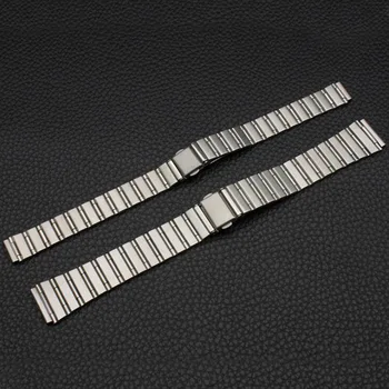 12mm 18mm din Oțel Inoxidabil Ceas Trupa Curea Bratara Watchband Fluture Cleme de Aur Cataramă de Argint Pentru Barbati Femei