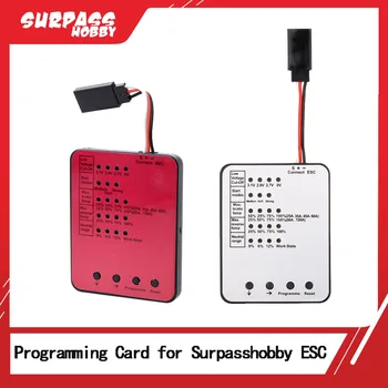 SurpassHobby CONDUS de Programare Card pentru Masina RC 25/35/45/60A/80A/120A/150A ESC regulator de Viteza
