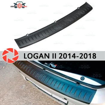 Pentru Renault Logan II-2018 guard protection placa de pe bara spate prag auto stil de decorare scuff panoul de accesorii turnare