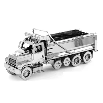 Anime Decor Optimus Prime Auto Originale 3D Full Metal Model Diy Puzzle Tridimensional Freightliner Trompă Camion Cap t