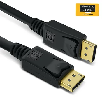 10FT 3M Lungime Display Port pentru Display Port DP la DP Cablu 4K 60Hz Convertor de Înaltă Viteză UHD Video HD 821#2