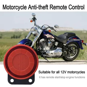 12V Universal Motocicleta Sistem de Alarma Scuter de Securitate Anti-furt de Alarmă Sistem de Două Pc-uri de Control a Telecomenzii