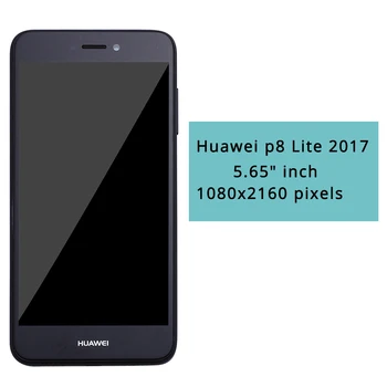 Huawei P9 Lite 2017 Display LCD Ecran Tactil Digitizer Pentru Huawei P9 Lite 2017 LCD Cu Rama P8 lite 2017 PRA LA1 LX1 LX2 LX3