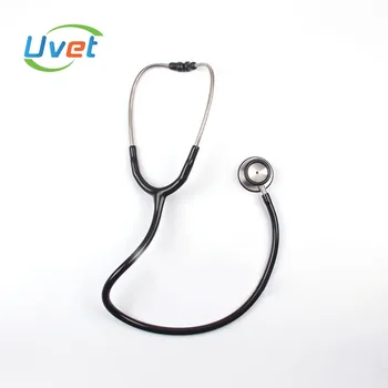 Portabil multifunctional stetoscop cap dublu tub profesionale inima stetoscop Veterinar, clinica Veterinara Echipamente Medicale