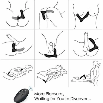 De Sex Masculin Vibratoare De Prostata Pentru Masaj 2 Motoare Puternice 10 Stimularea Modele Pentru Telecomanda Wireless Unisex Sex Anal Jucarii