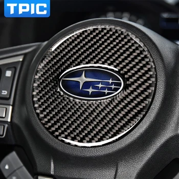 TPIC Pentru Subaru Forester din Fibra de Carbon Auto Interior Volan Autocolant Auto Styling 2016 2017 2018 Accesorii