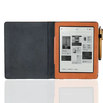 De înaltă calitate, coperta de carte pentru capa kobo aura N514 model de ebook eReader caz cu flip book pentru Rakuten Aura 6 inch 2013