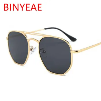 De lux Trendy ochelari de Soare Femei Vintage de Brand Designer de Ochelari rotunzi Bărbați Nuanțe Metalice Pentru Femei 90 ochelari de Soare UV400