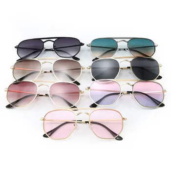 De lux Trendy ochelari de Soare Femei Vintage de Brand Designer de Ochelari rotunzi Bărbați Nuanțe Metalice Pentru Femei 90 ochelari de Soare UV400