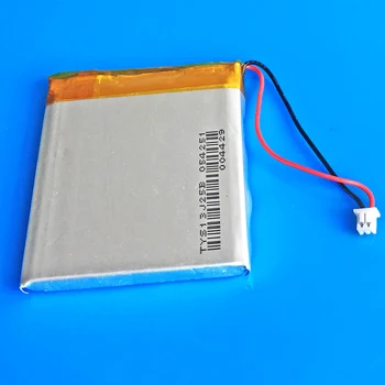 504050 3.7 V 1500mAh acumulator lipo Litiu-polimer JST 1.25 mm 2pin pentru MP3 MP4 GPS DVD bluetooth Difuzor camera PSP