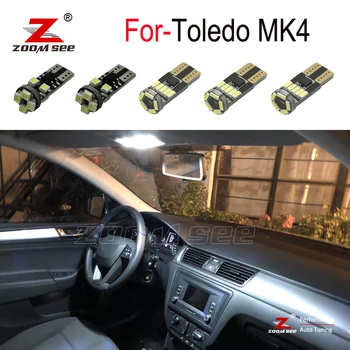 9pc LED portbagaj lampa din cutie + LED Interior dome harta Lumini bec kit pentru Seat Accesorii pentru Toledo 4 IV MK4 KG 3 (2013-2017)