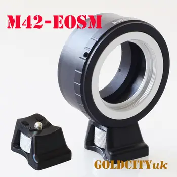 Inel adaptor cu Trepied Suport pentru M42 42mm Obiectiv canon EOSM EF-M Camera Mirrorless EOSM/M2/M3/m5/m10/M50